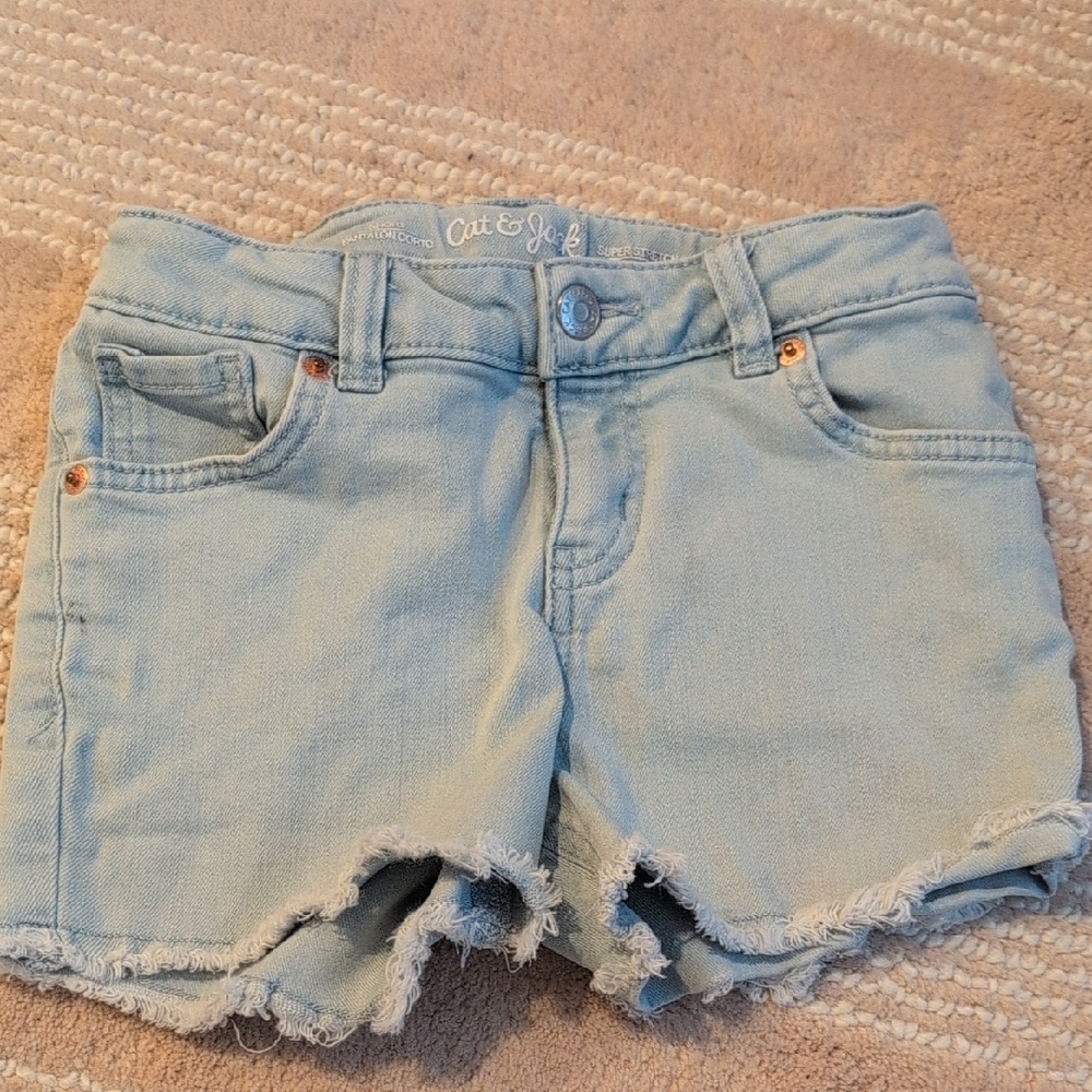 Cat & Jack Light Blue Denim Shorts